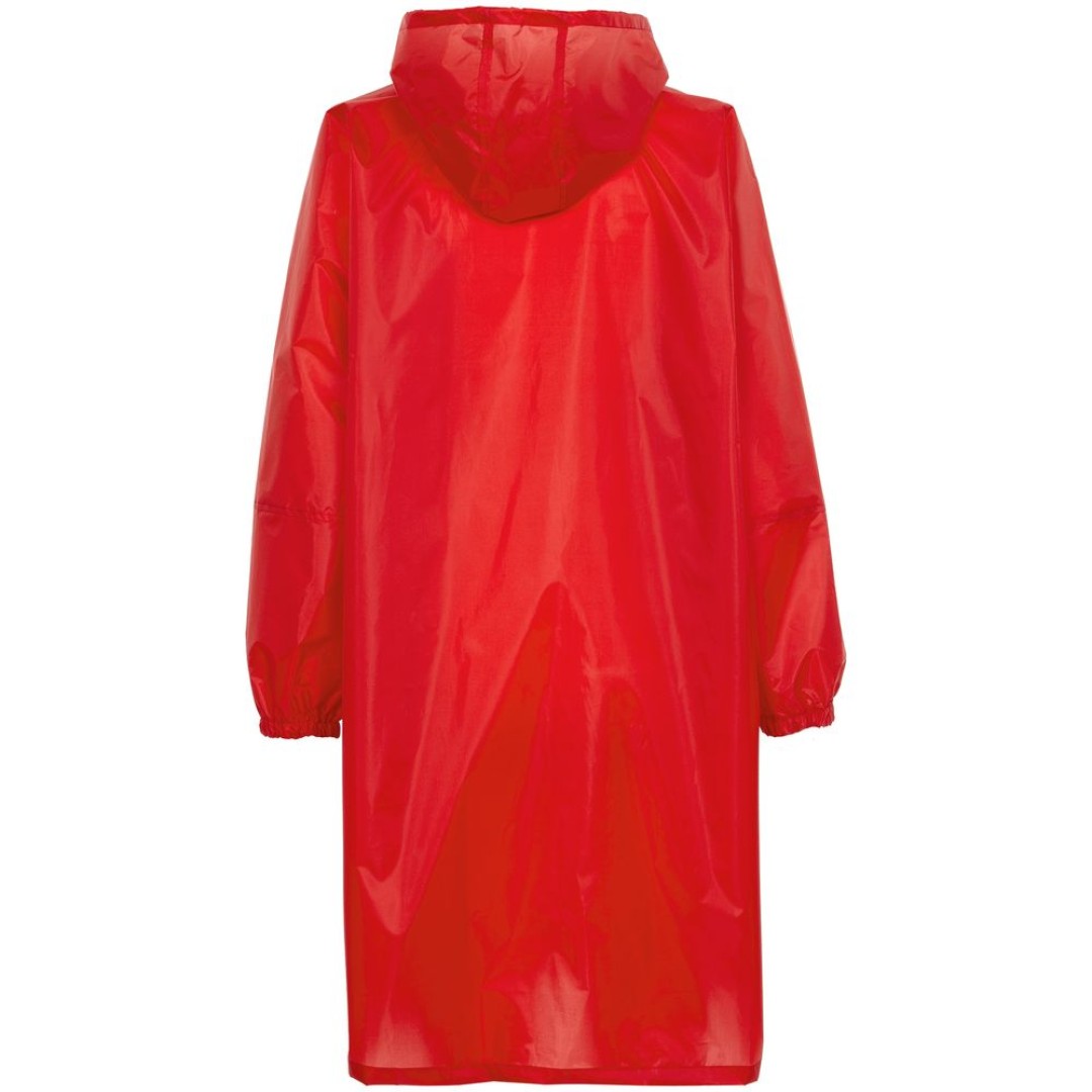 Дождевик-анорак Alatau, красный, единый