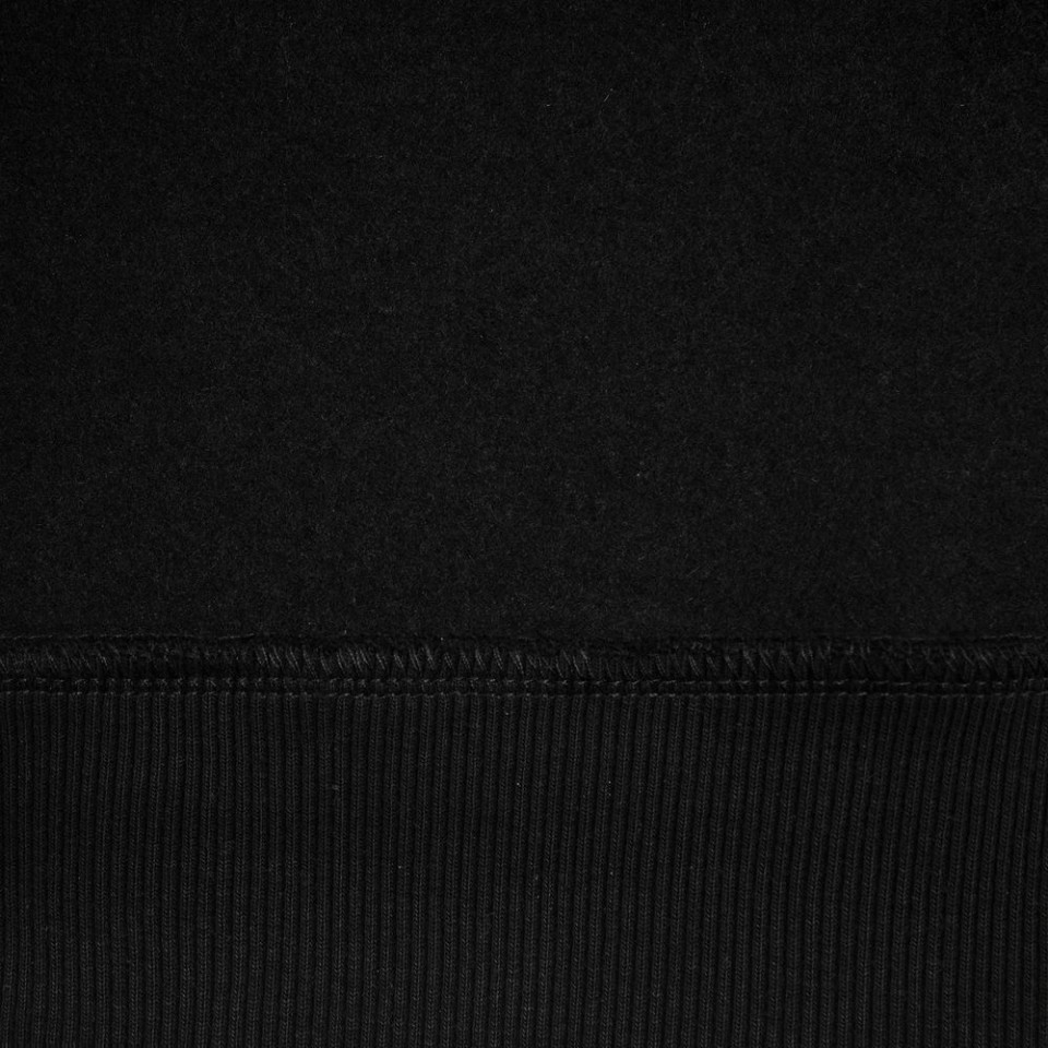 Худи оверсайз унисекс Go Easy, черное, размер S