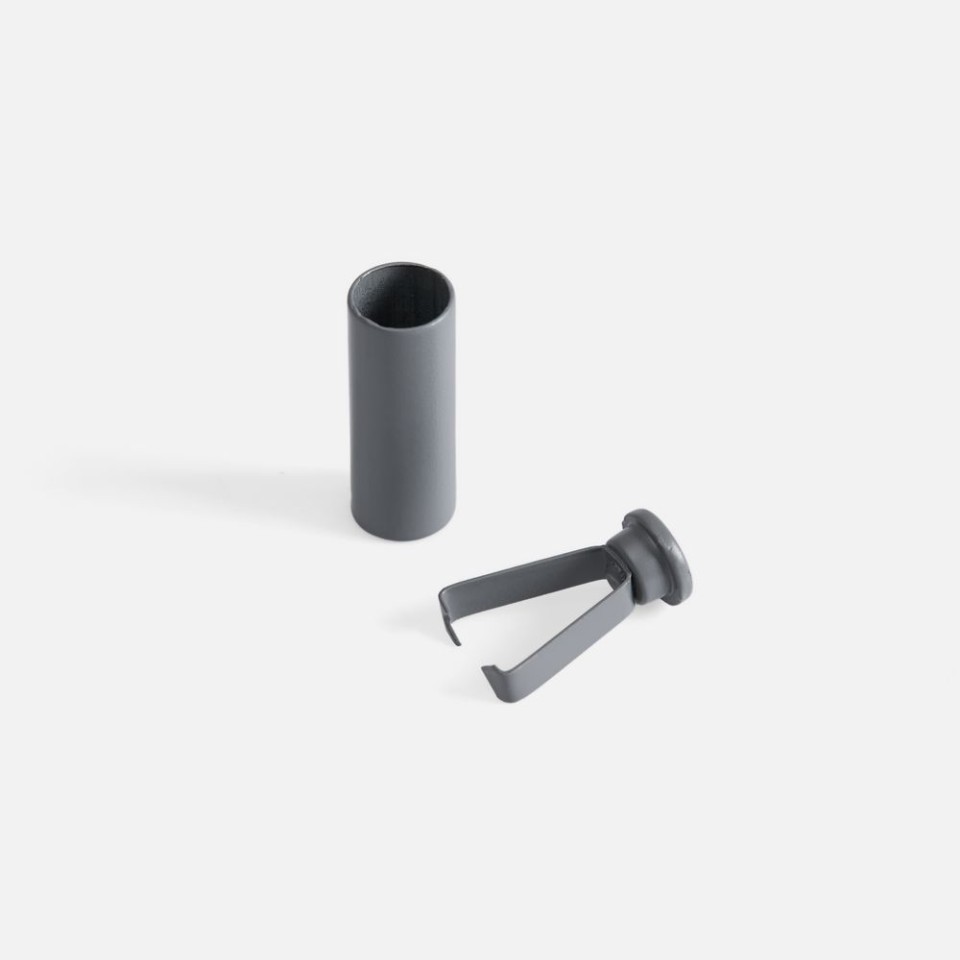 Наконечник для шнурка Nozzle, ver.2, серый