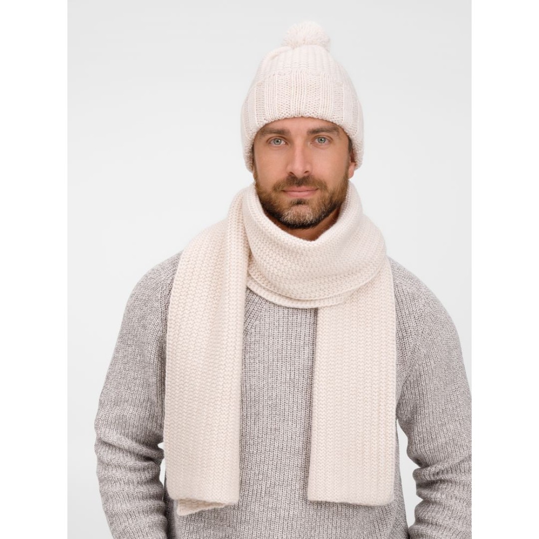 Шарф Frissonelle, жемчужно-белый