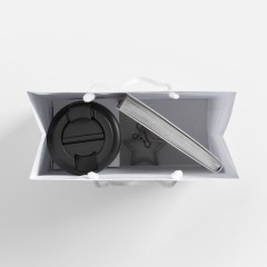 Набор Astrela, белый с серебристым