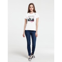 Футболка женская «Храброе сердце», белая, S