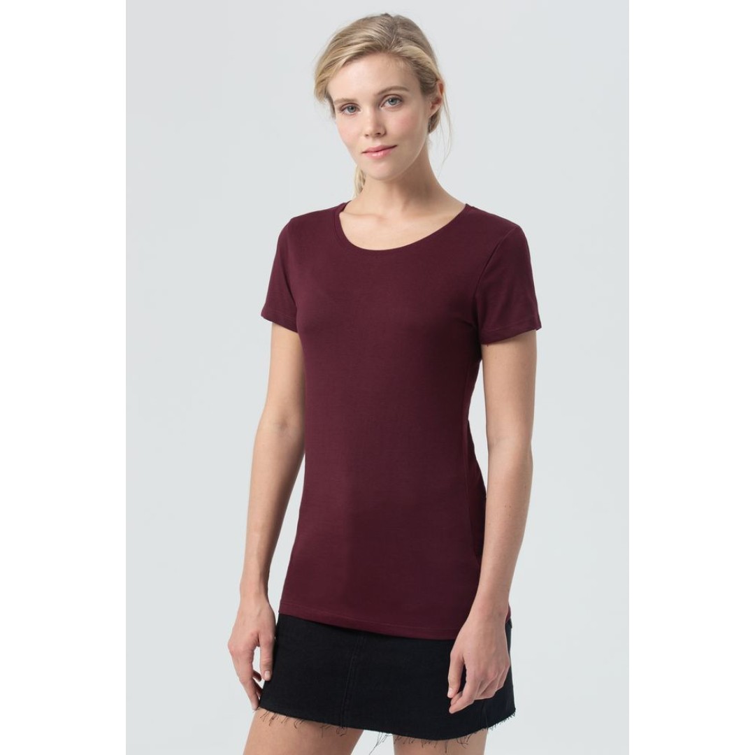 Футболка женская Martin Women бордовая, XS