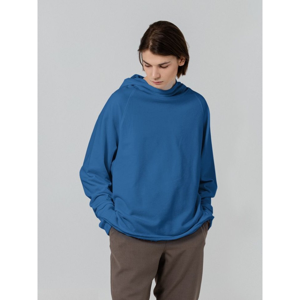 Худи Vozduh, синее, S