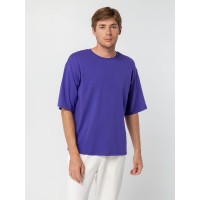 Футболка унисекс оверсайз Street Vibes, фиолетовая, размер XL/XXL