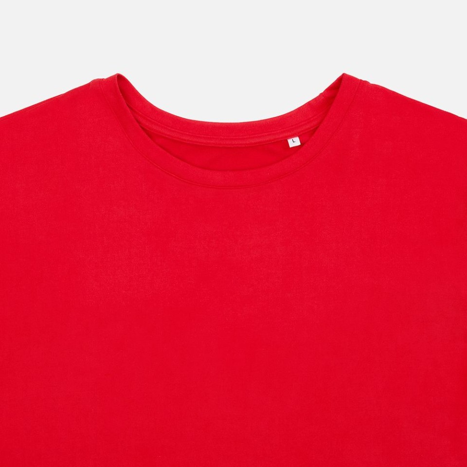 Футболка унисекс Senti, красная, размер S