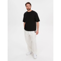 Джемпер с коротким рукавом Siluetti Volumica, черный, размер XS/S