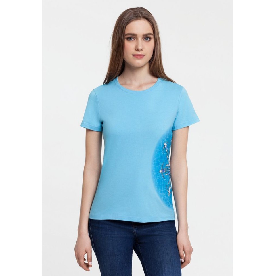 Футболка женская «Вместе и вовремя», M