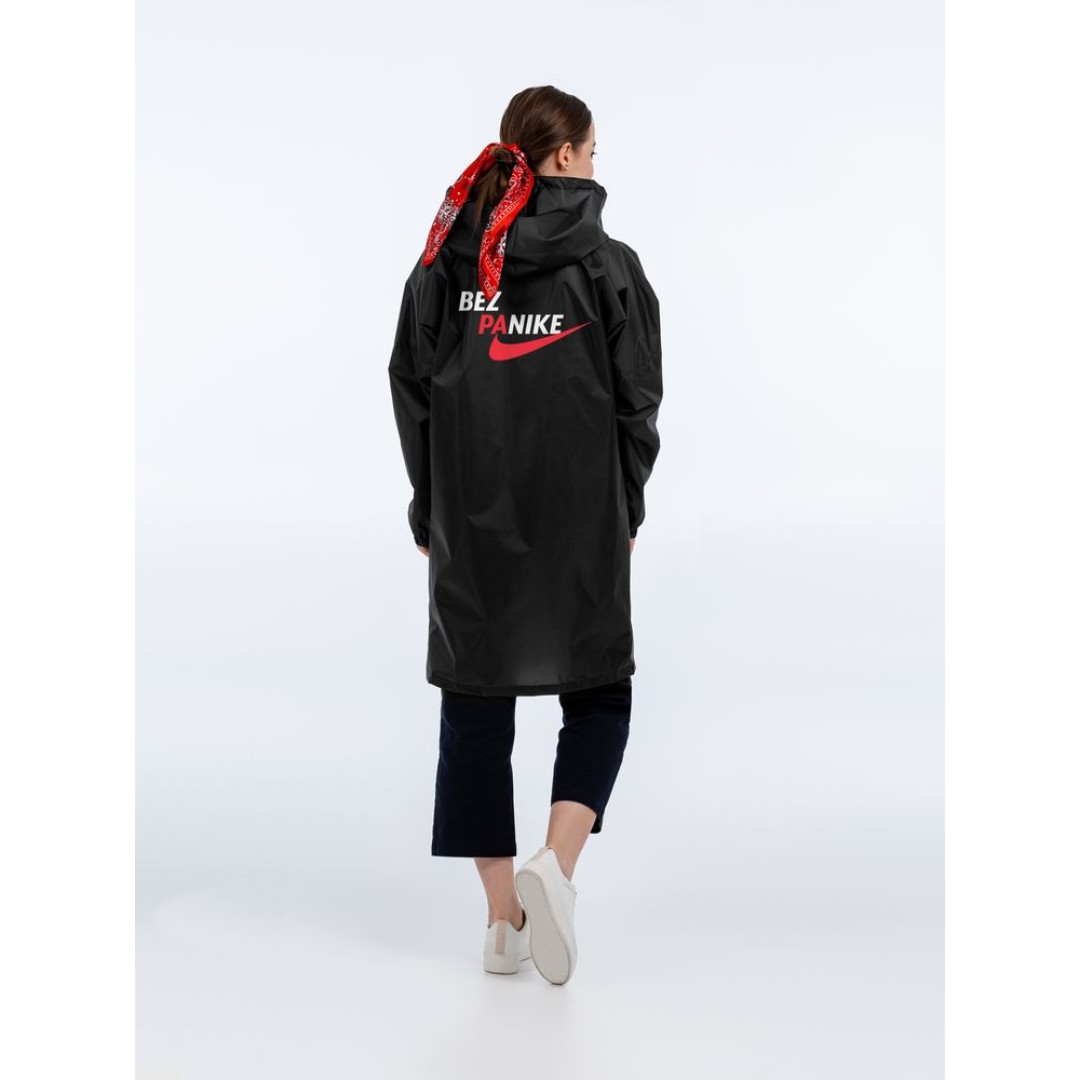 Дождевик Bez Panike, черный, S