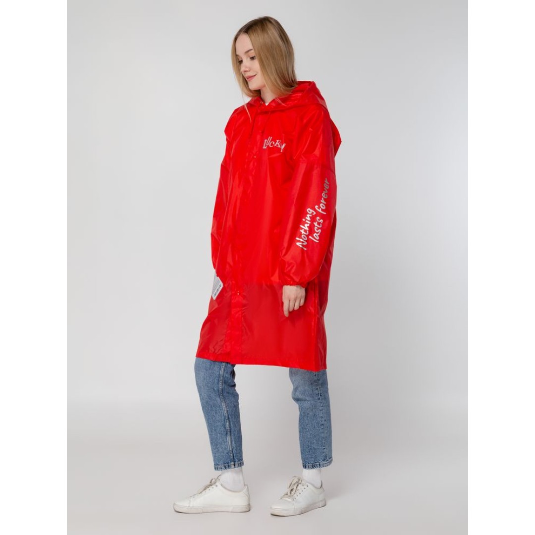 Дождевик унисекс Rainman, красный