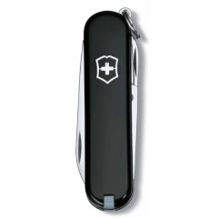 Нож-брелок Classic 58 с отверткой, черный