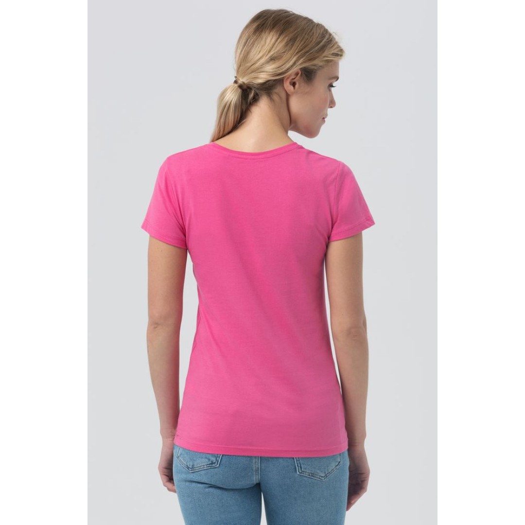 Футболка женская Metropolitan ярко-розовая, L