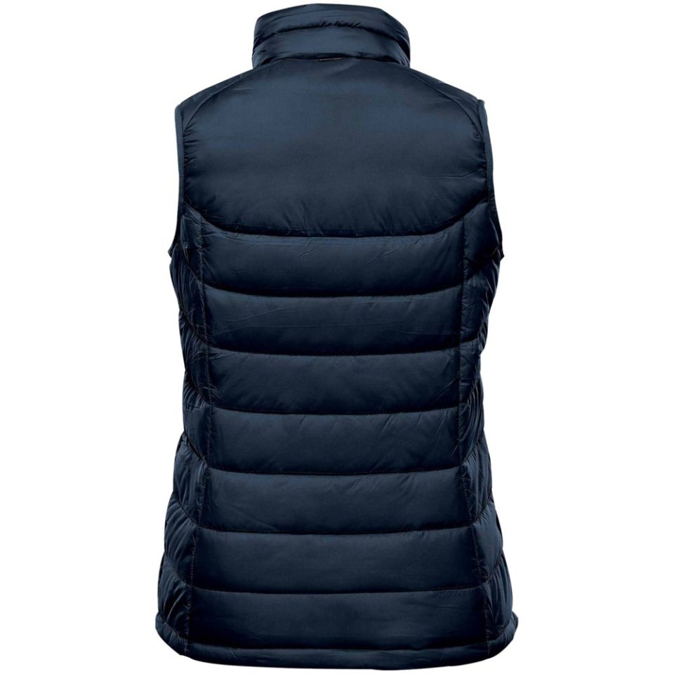 Жилет компактный женский Stavanger темно-синий с серым, XS