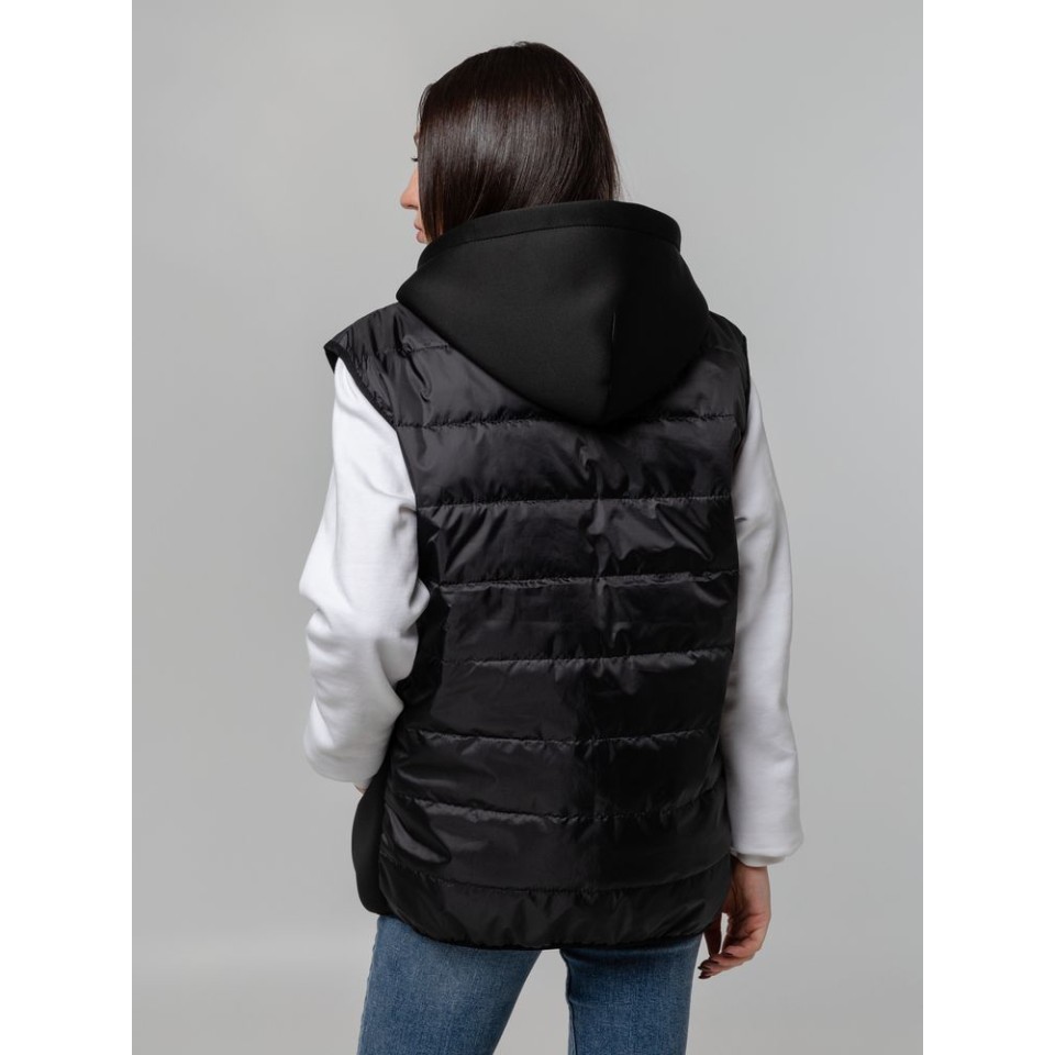 Жилет Orkney с капюшоном, черный, размер XS/S