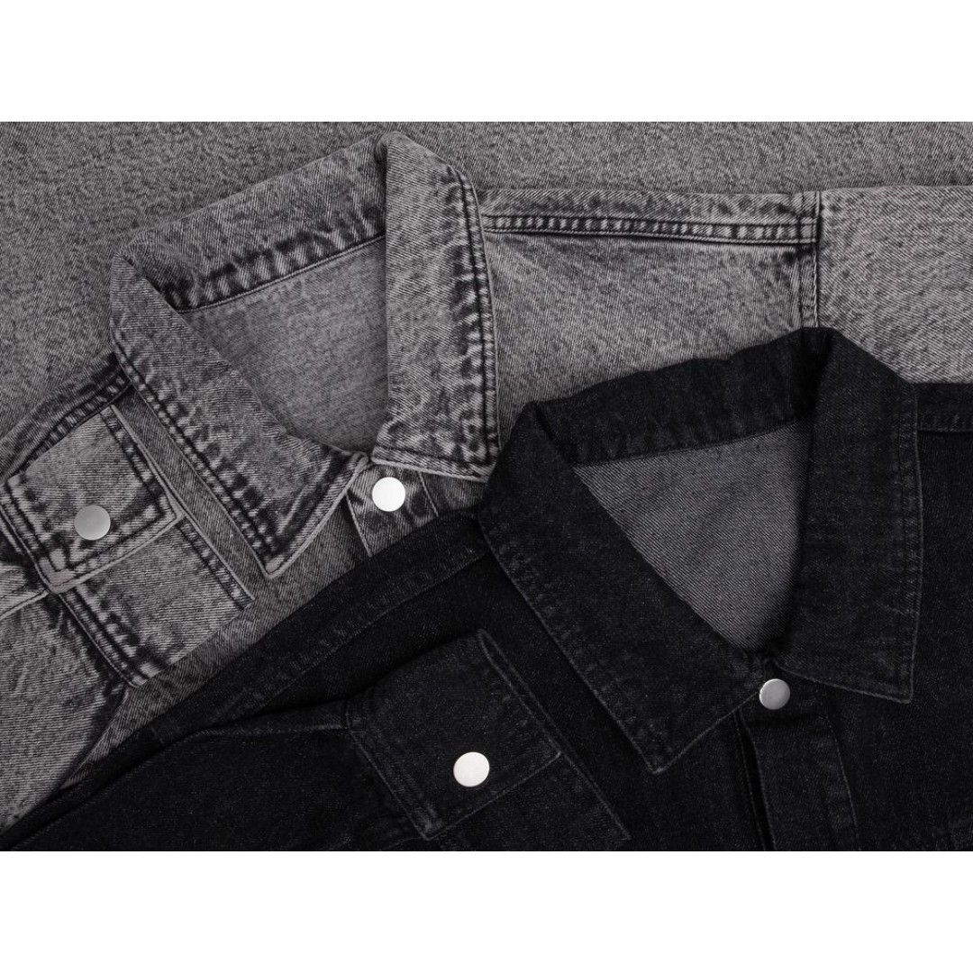 Куртка джинсовая O2, серая, размер XS/S