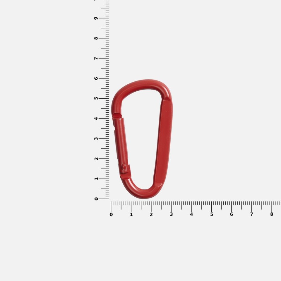 Карабин Raby, красный