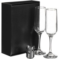 Набор для шампанского Isabella, в черной упаковке