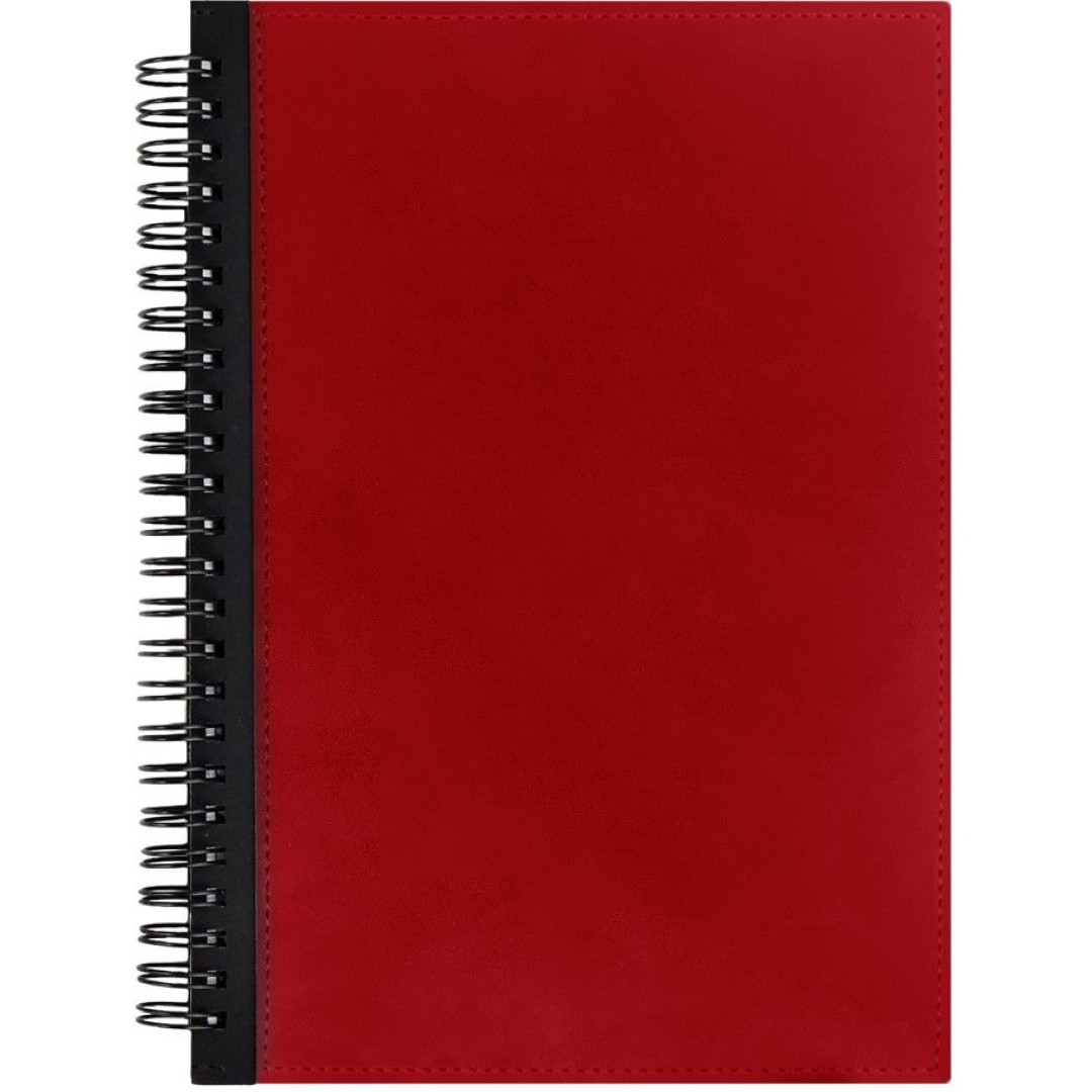 Ежедневник Notera Maxi, недатированный, красный