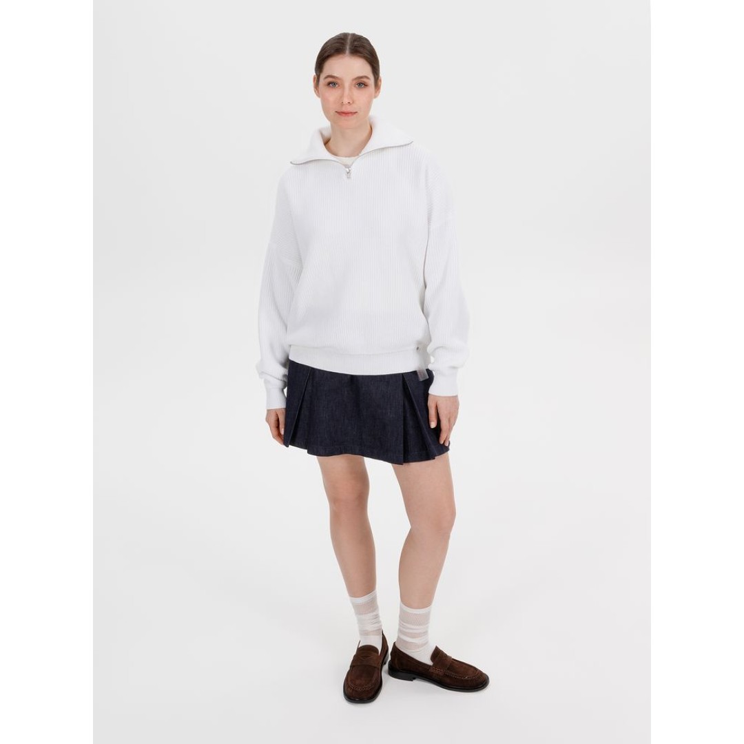 Джемпер Siluetti Birne, молочно-белый, размер S/M