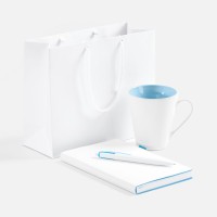 Набор White Shall Simple, голубой