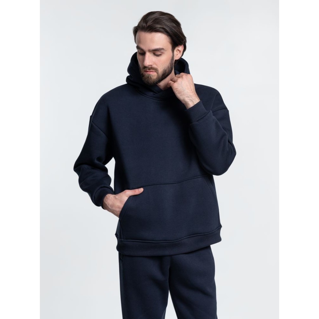 Худи Kulonga Oversize, темно-синее (кобальт), размер ХS/S