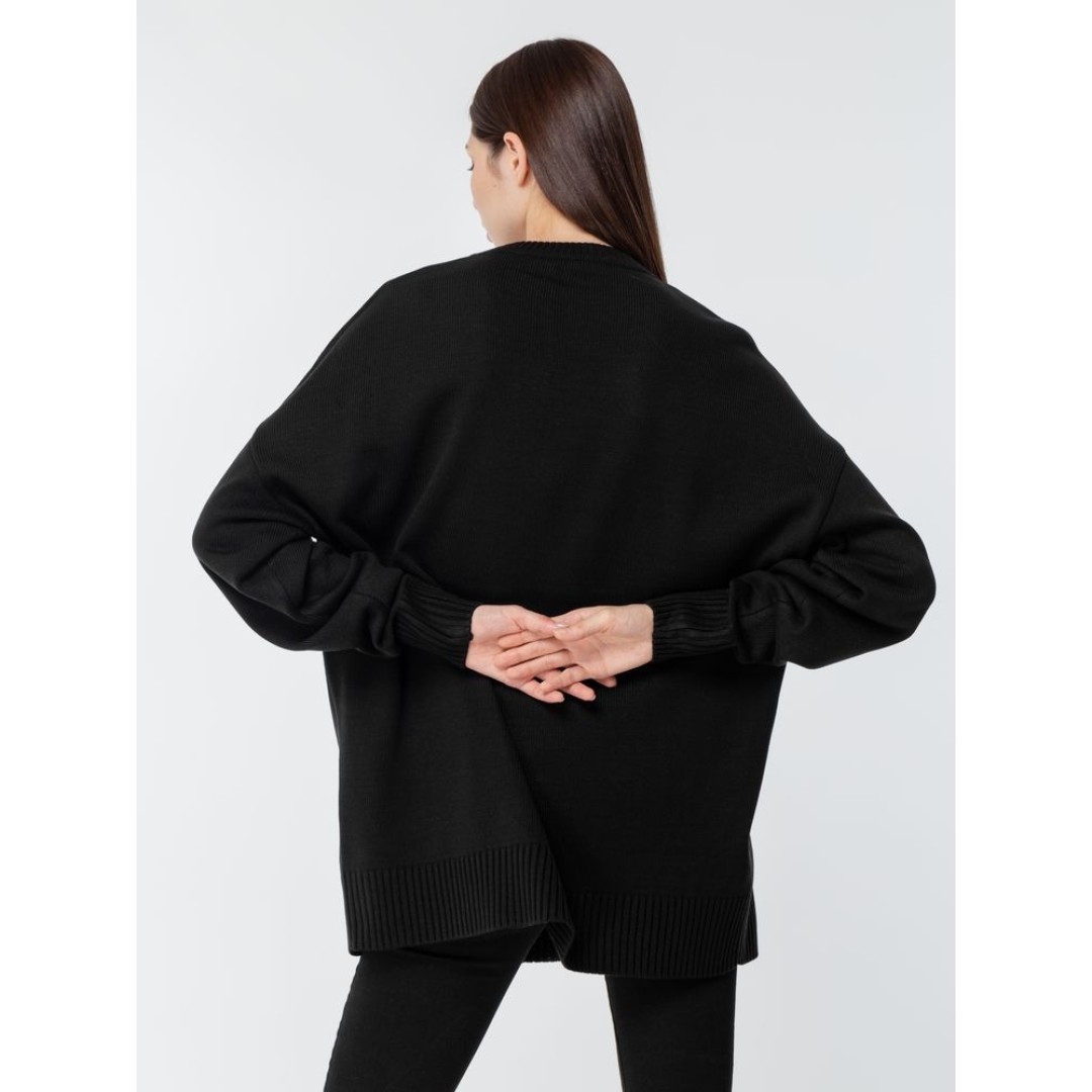 Джемпер оверсайз унисекс Stated в сумке, черный, размер S/M