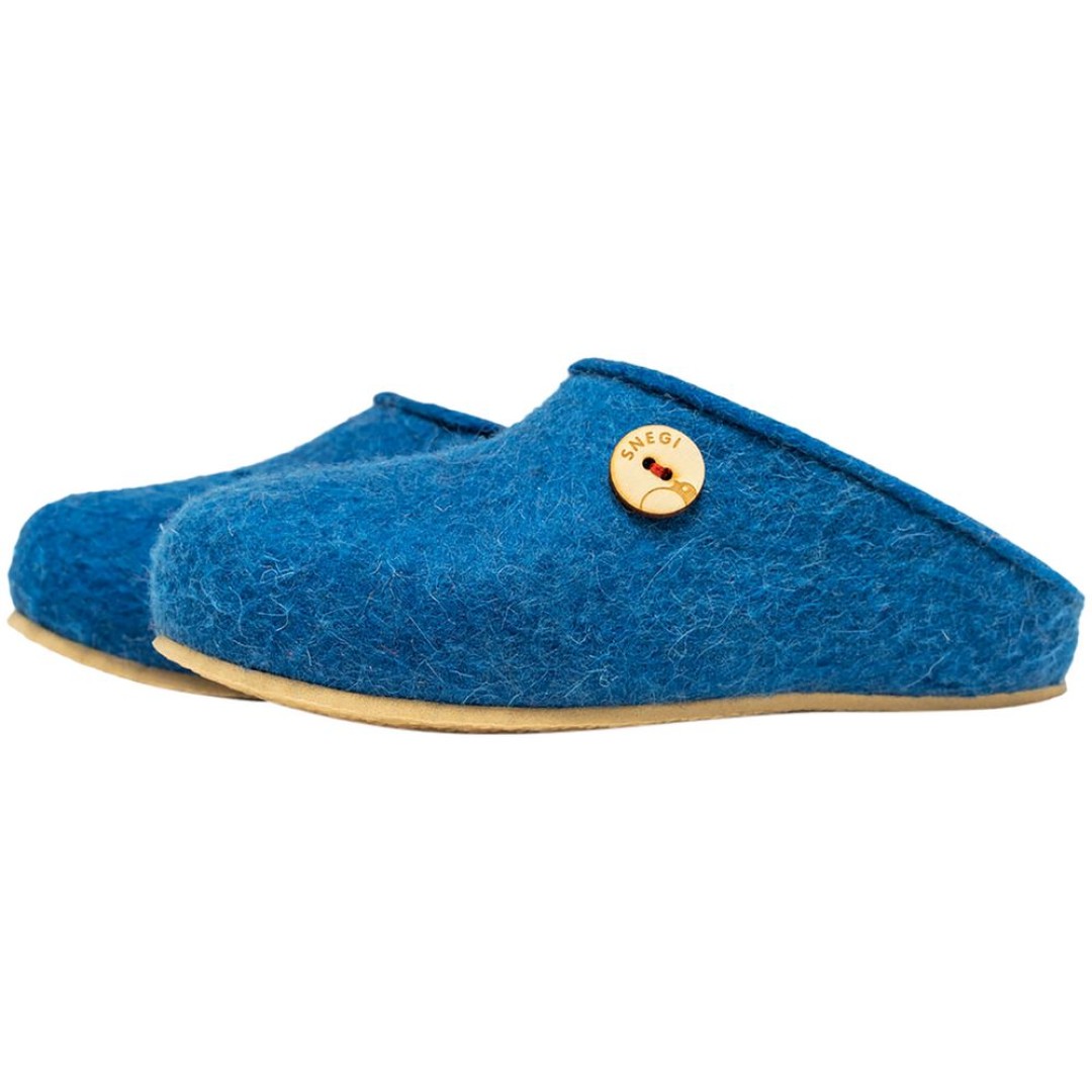 Домашние валенки Step, синие (василек), размер 47