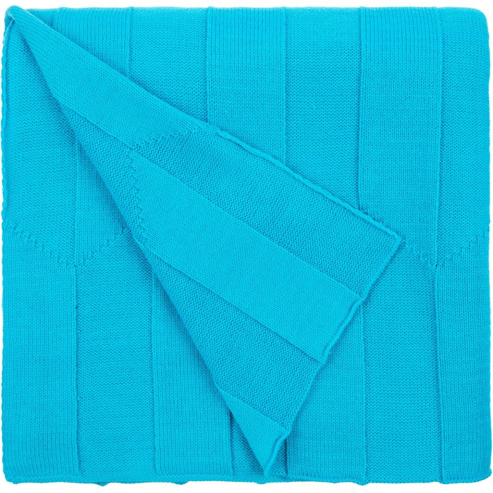 Плед Rombus, бирюзовый