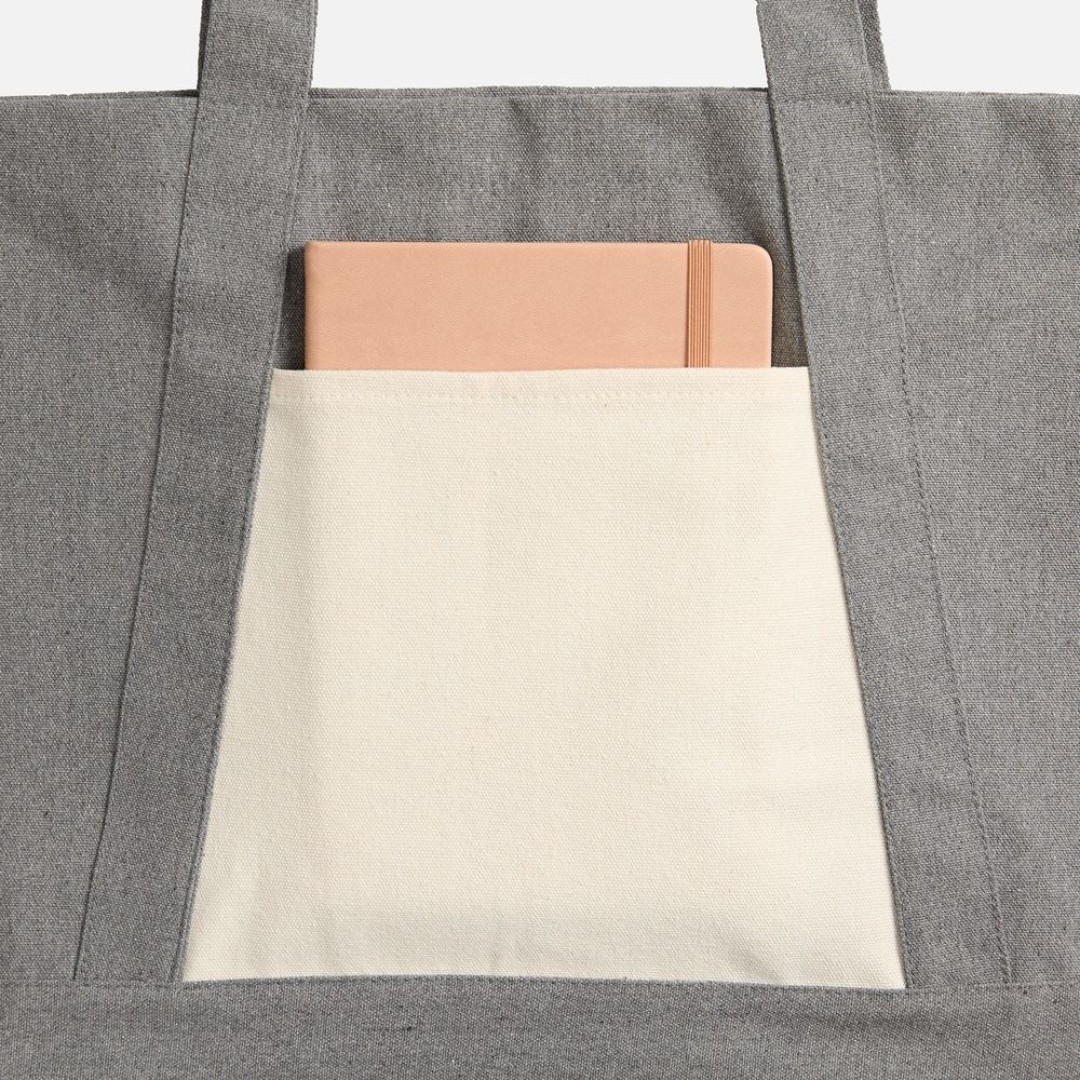 Шопер Shophop, серый с неокрашенным