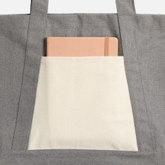 Шопер Shophop, серый с неокрашенным