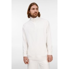 Толстовка унисекс S3, молочно-белая