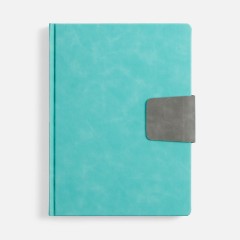 Ежедневник Grande Strap на заказ, датированный, бирюзовый