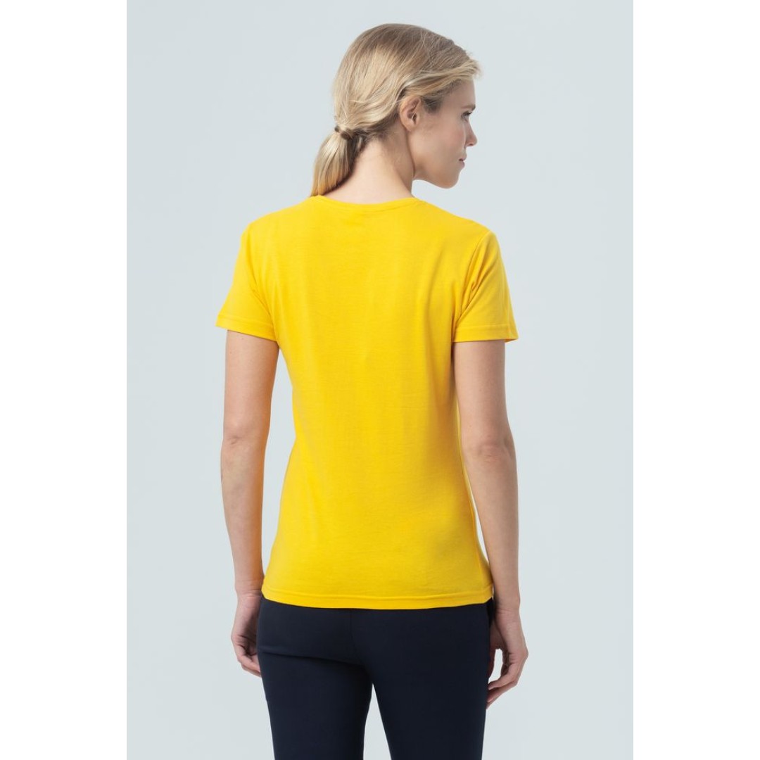 Футболка женская Miss 150 желтая, M