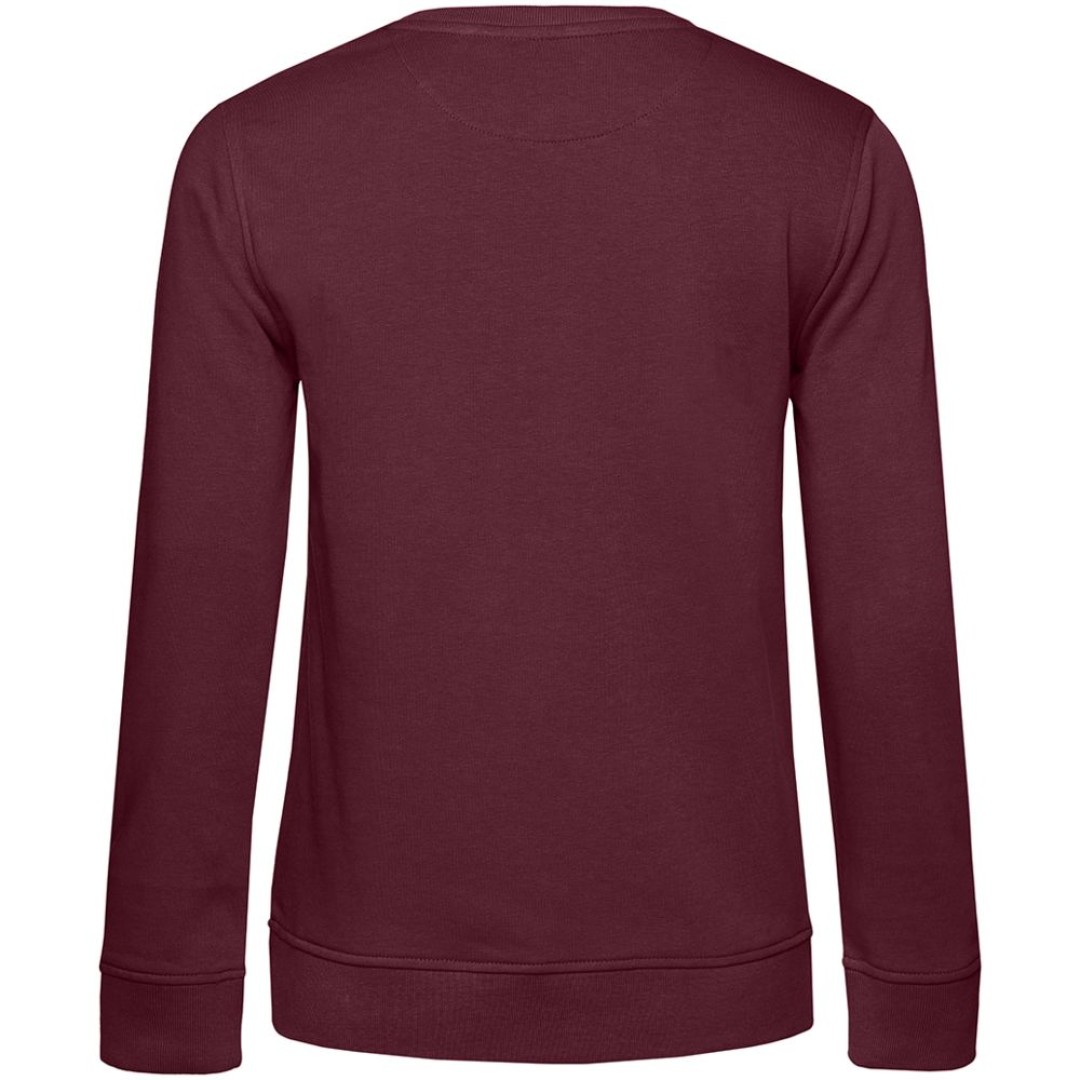 Свитшот женский BNC Inspire (Organic), бордовый, L