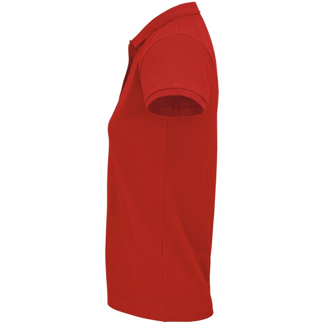 Рубашка поло женская Planet Women, красная, 3XL