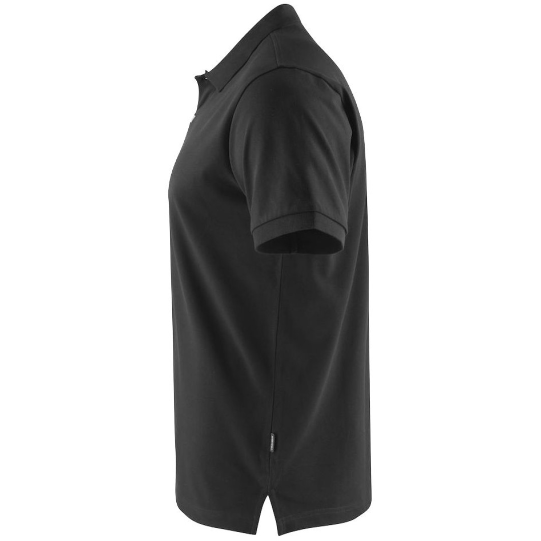 Рубашка поло мужская Sunset черная, S