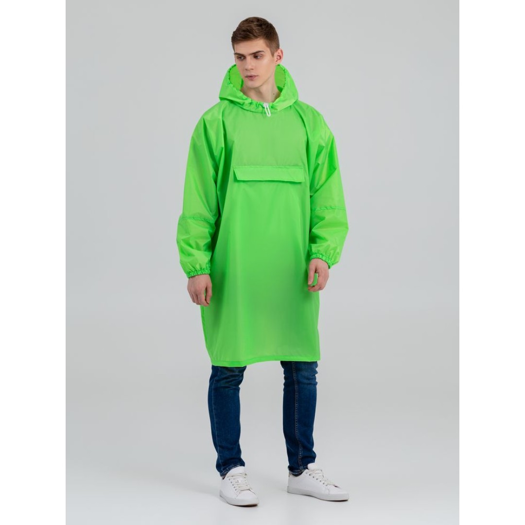 Дождевик-анорак Alatau, зеленое яблоко, единый