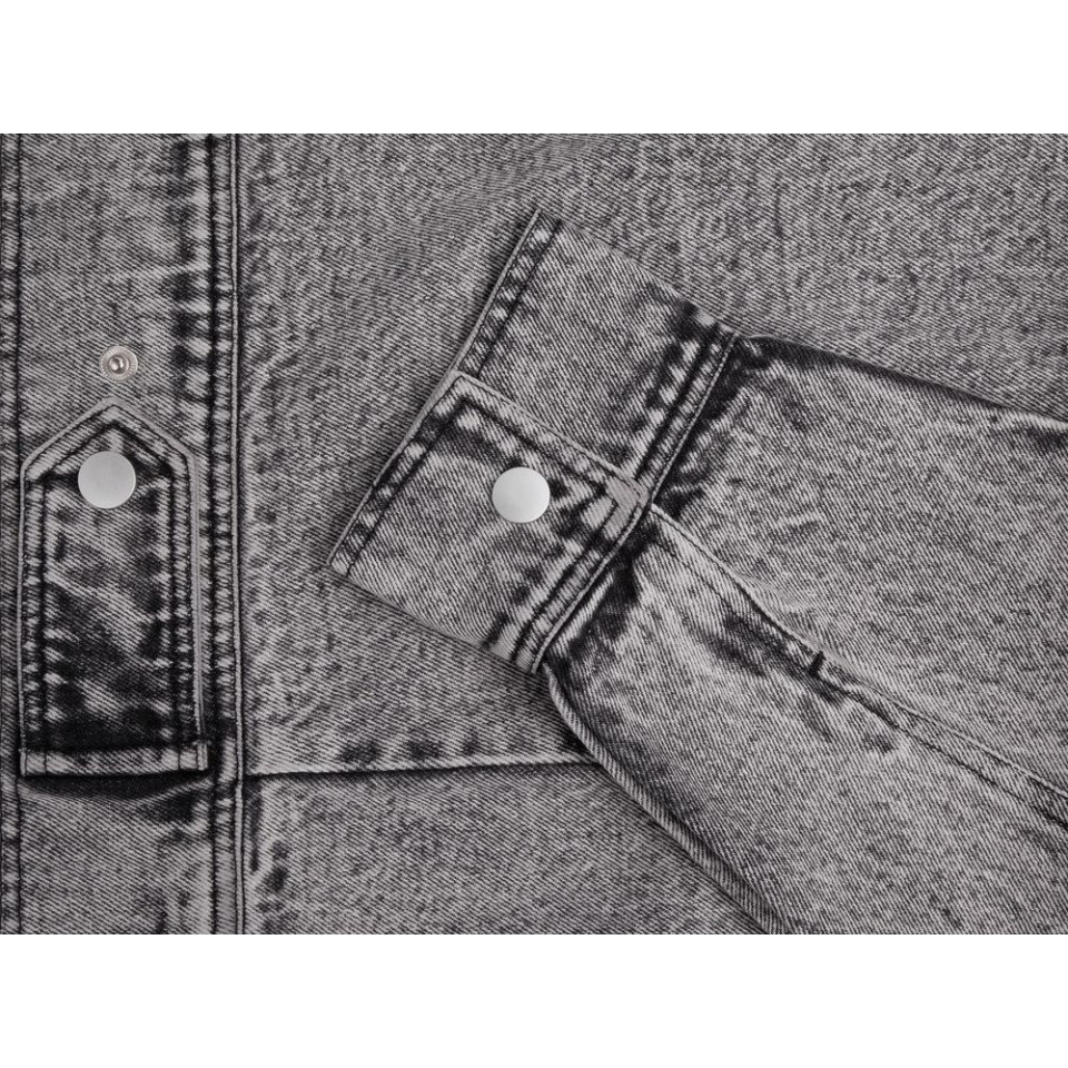 Куртка джинсовая O2, серая, размер XS/S