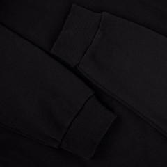 Худи оверсайз унисекс Kosmos, черное, размер XS/S