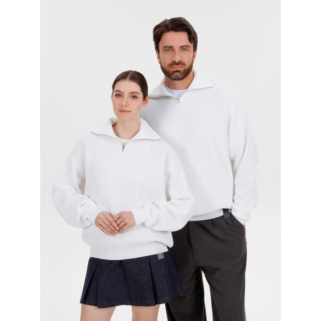 Джемпер Siluetti Birne, молочно-белый, размер S/M