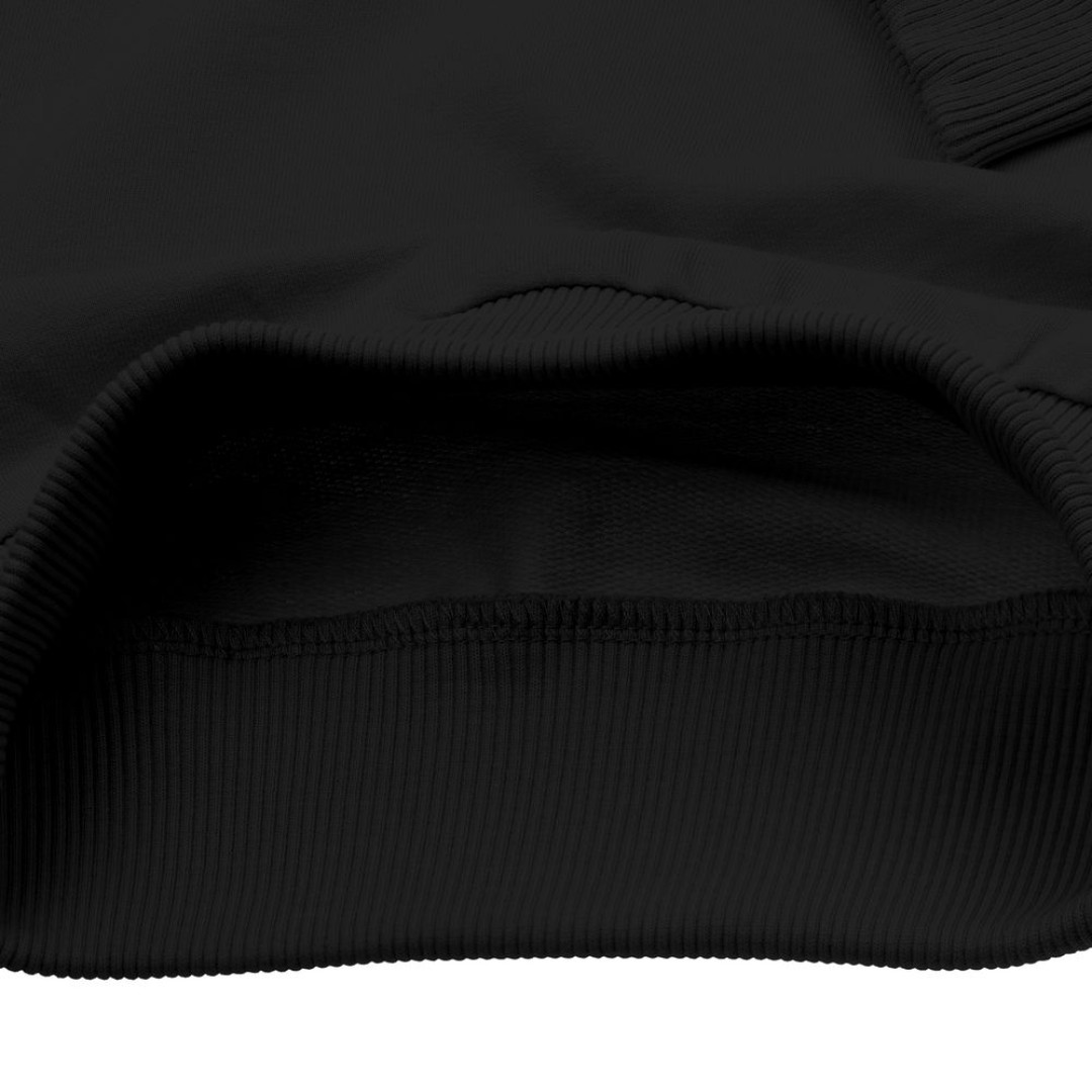 Толстовка с капюшоном детская Kirenga Kids, черная, 6 лет