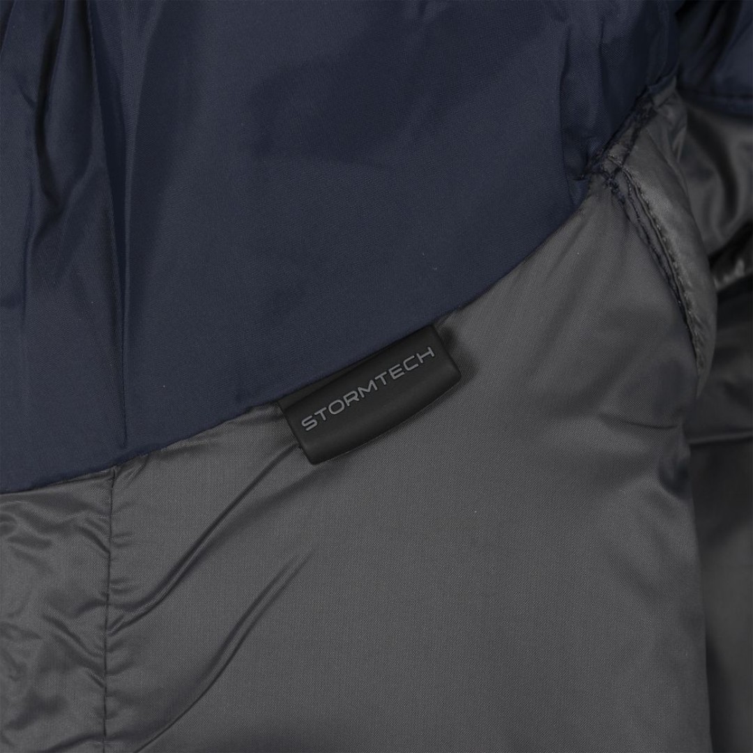 Жилет компактный женский Stavanger темно-синий с серым, XS