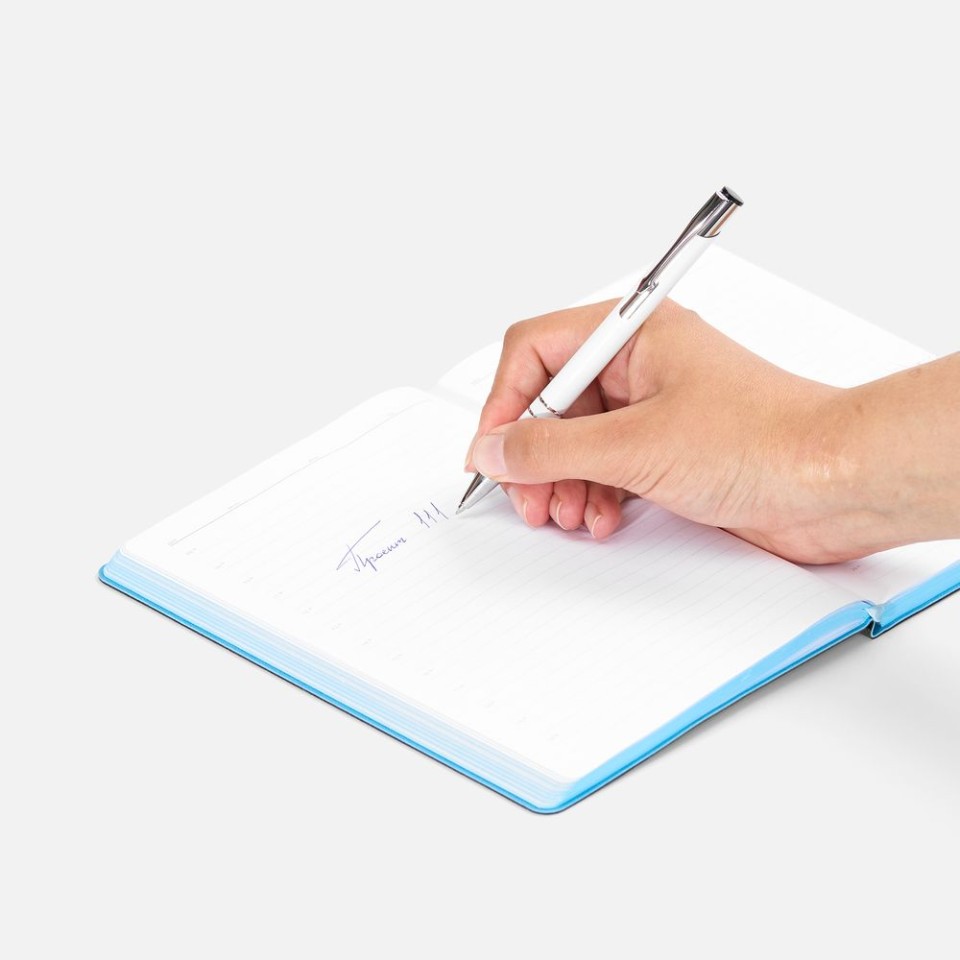 Ручка шариковая Keskus, белая