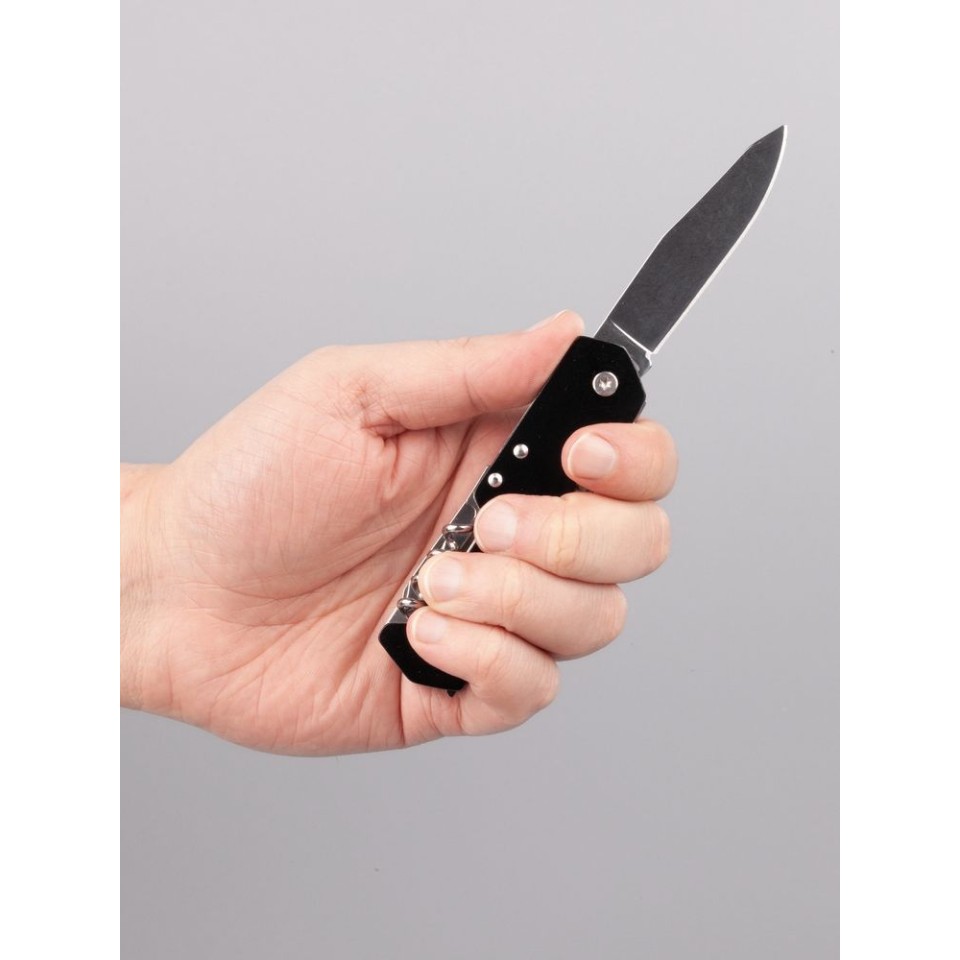 Туристический нож Liten Halp, черный