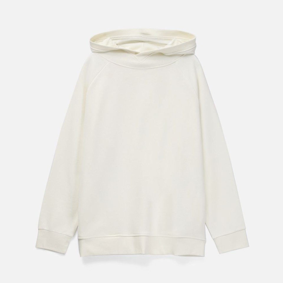 Худи унисекс H5, молочно-белое, размер XS/S