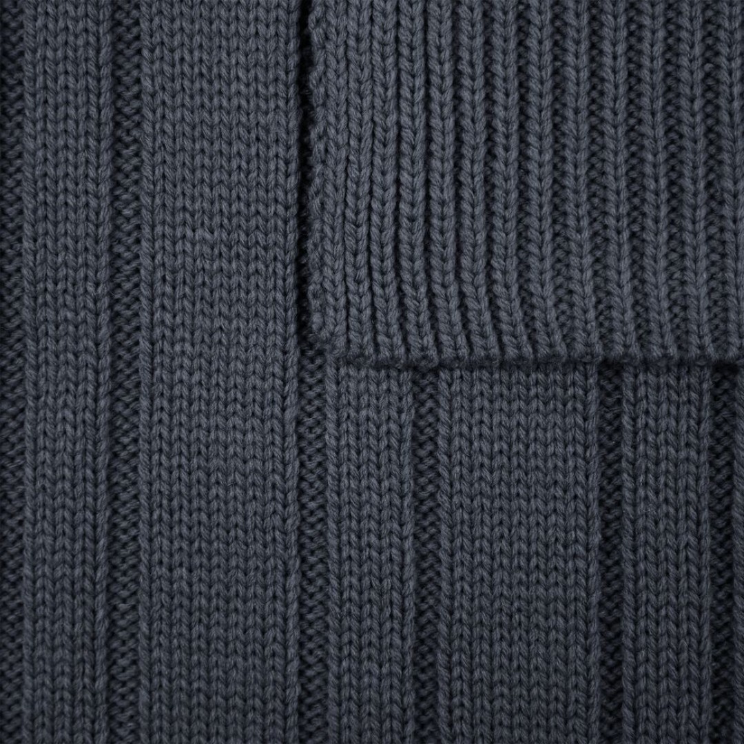 Шарф Knit Beat, серый (графит)