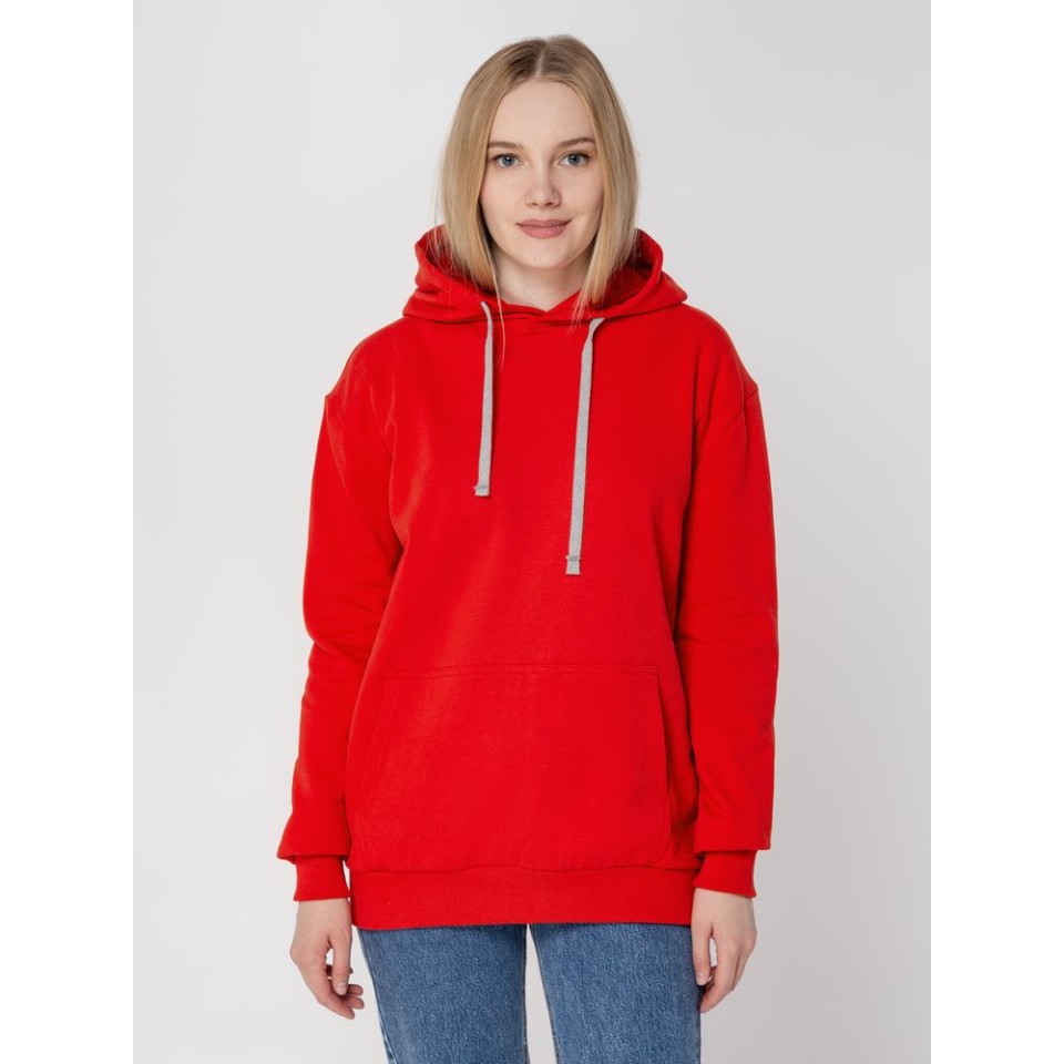Толстовка с капюшоном Unit Kirenga Heavy красная, XS