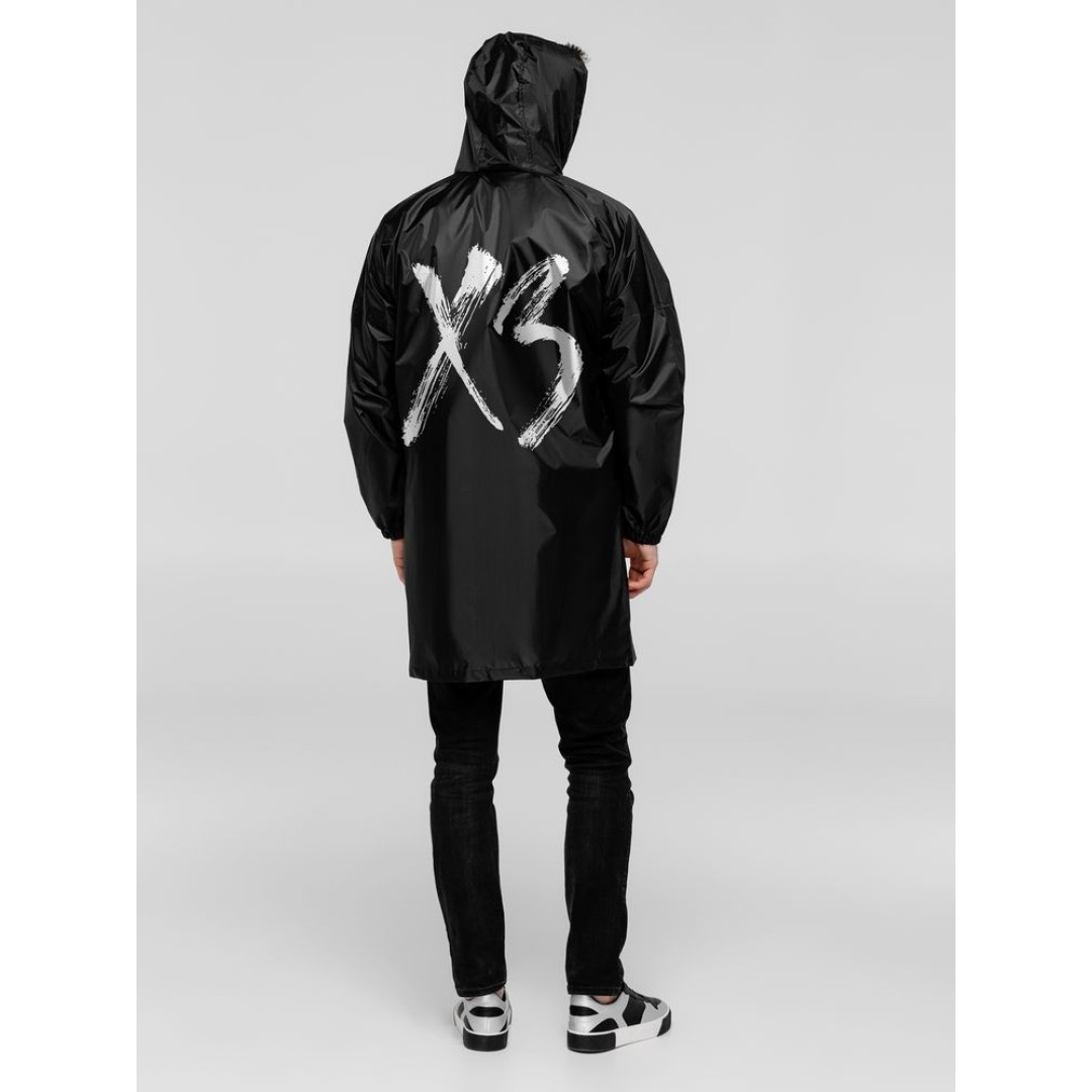 Дождевик «ХЗ», черный, S