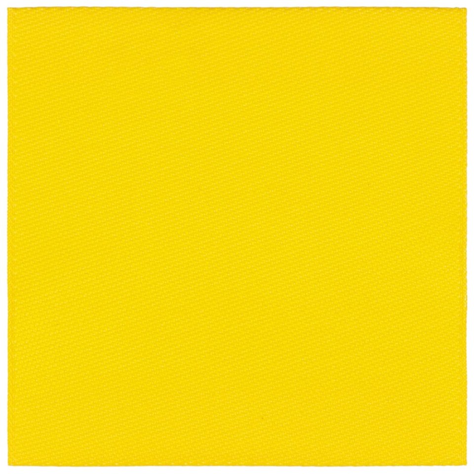 Лейбл тканевый Epsilon, L, желтый