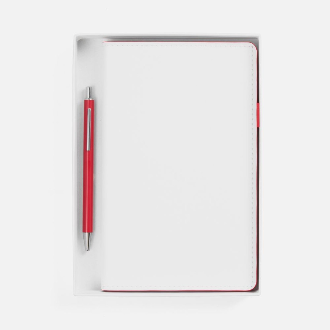 Набор White Shall, бело-красный